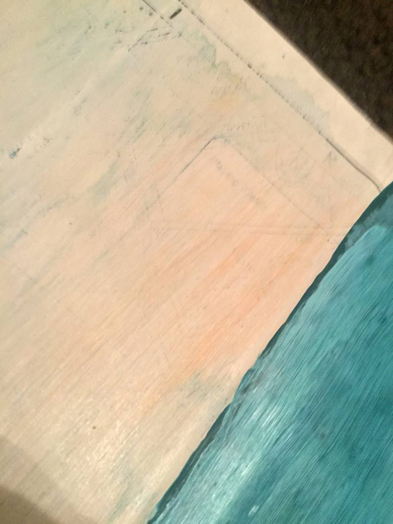 Original Minimalism Seascape Painting by Rich Mccoy