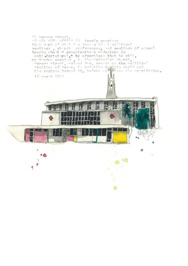 Print of Documentary Architecture Drawings by Rich McCoy