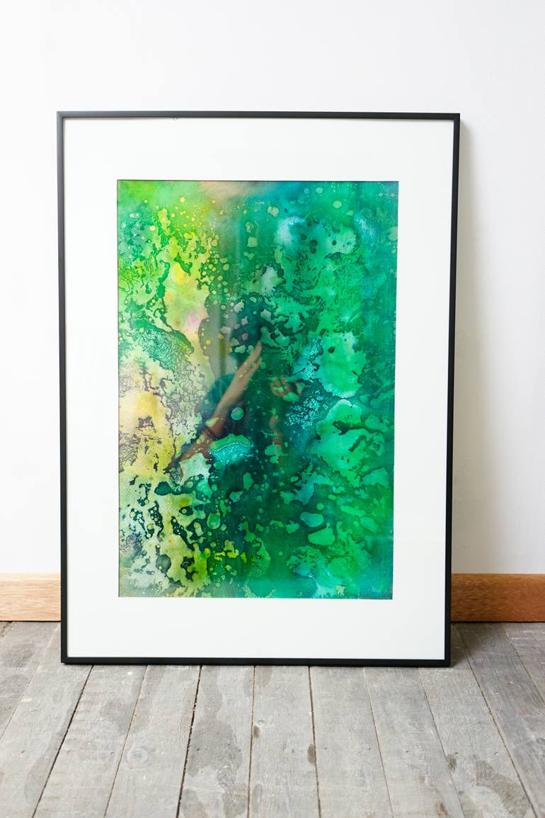 Original Modernism Abstract Painting by Dries Ketels