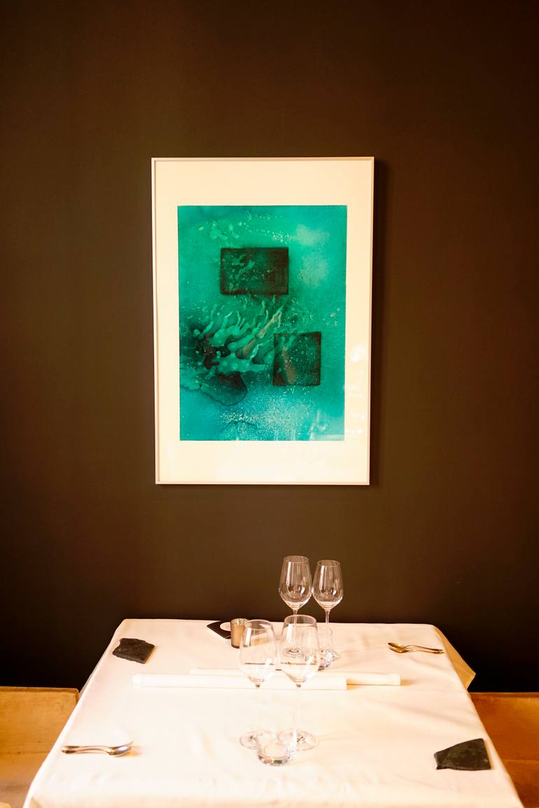 Original Abstract Painting by Dries Ketels