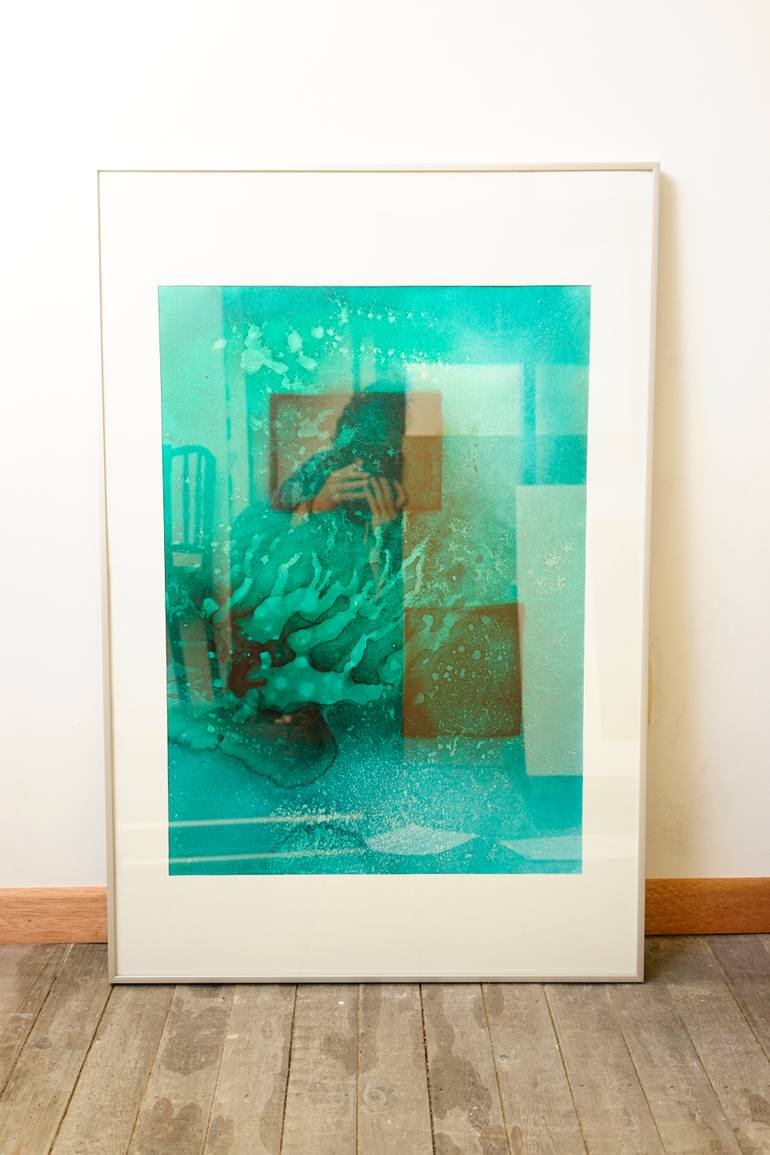 Original Abstract Painting by Dries Ketels