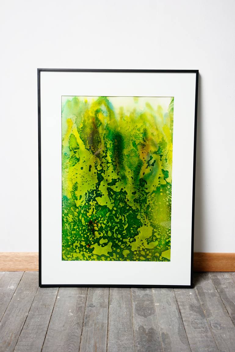 Original Conceptual Abstract Painting by Dries Ketels
