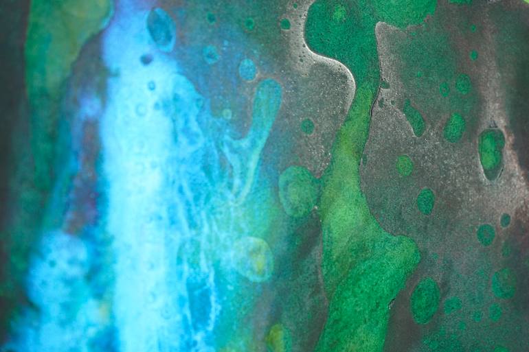 Original Conceptual Abstract Painting by Dries Ketels