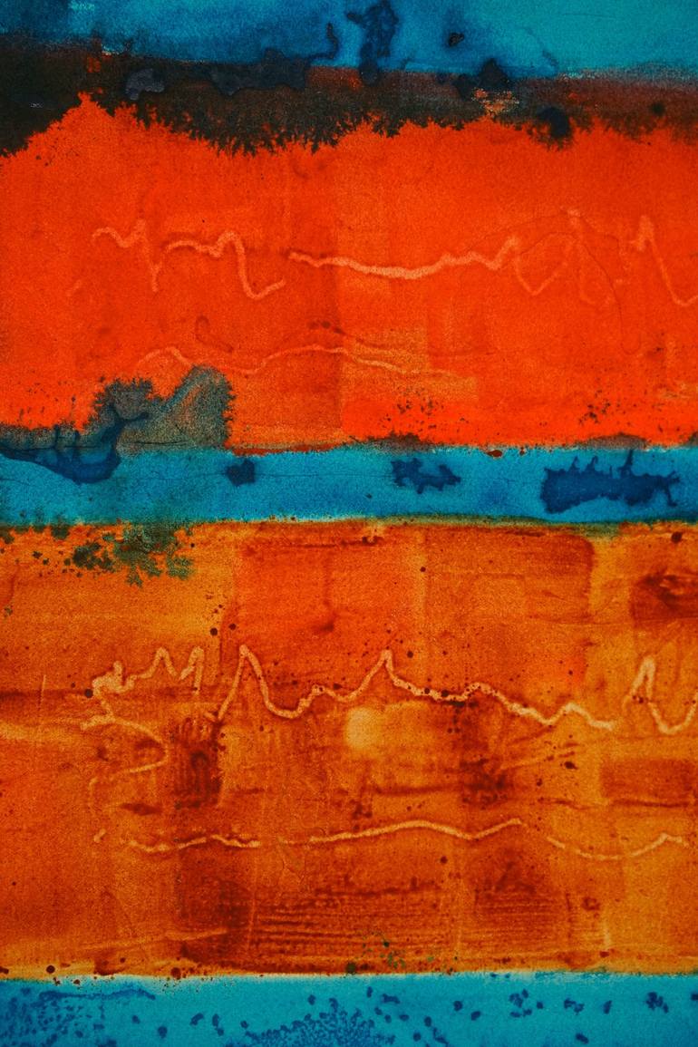 Original Conceptual Abstract Painting by Dries Ketels