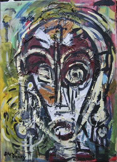 Print of Abstract Portrait Paintings by Dominic McGeary
