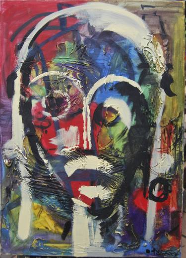 Print of Abstract Portrait Paintings by Dominic McGeary