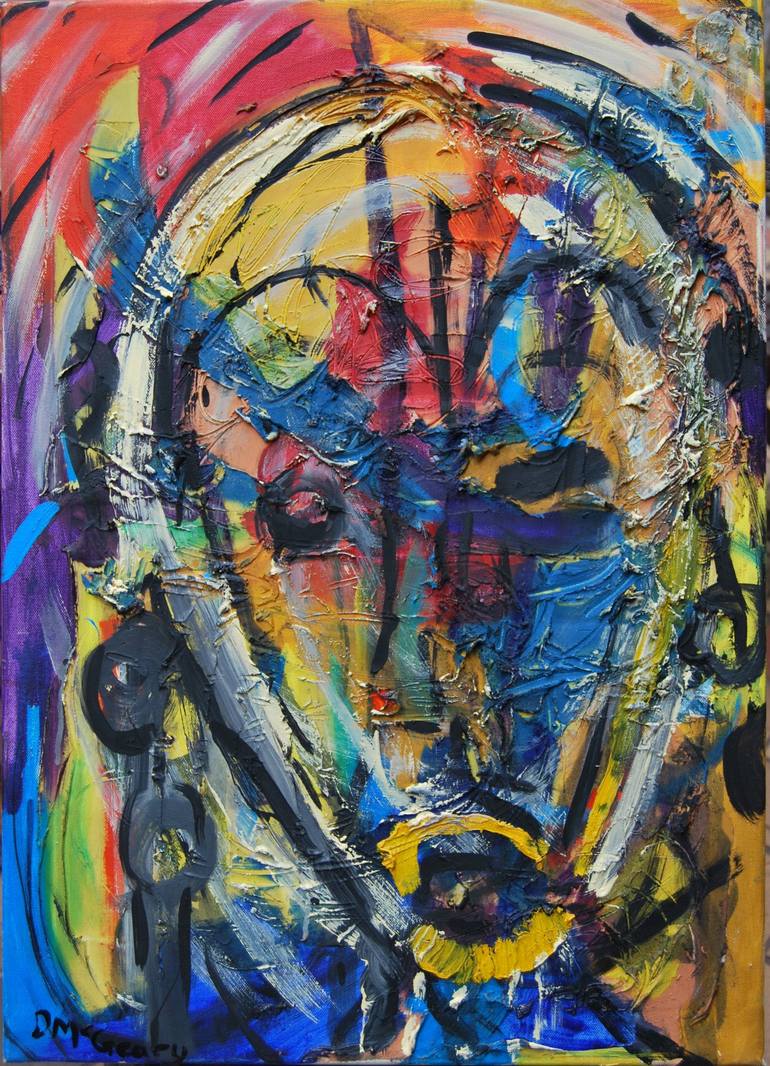 Portrait #12 Painting by Dominic McGeary | Saatchi Art