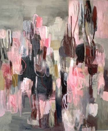 Original Abstract Expressionism Abstract Paintings by Aesha Kennedy