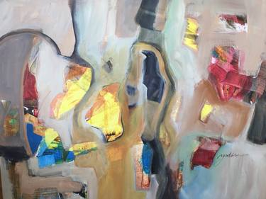 Original Abstract Expressionism Abstract Paintings by carole guthrie
