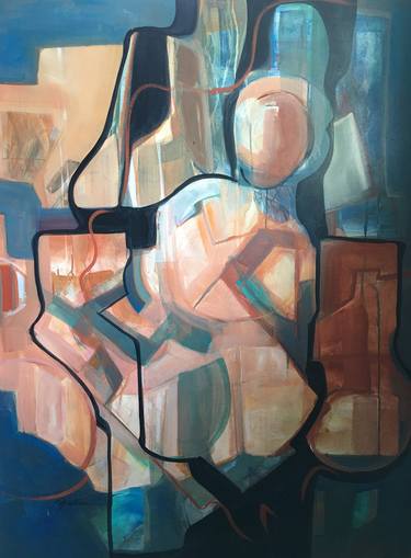 Original Modern Abstract Paintings by carole guthrie
