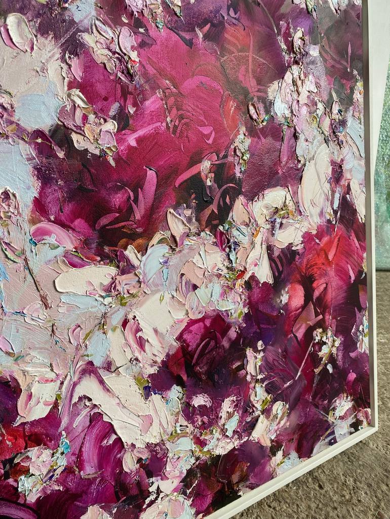 Original Contemporary Floral Painting by Silvia Schaumloeffel