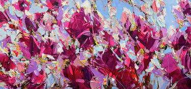 Original Impressionism Floral Paintings by Silvia Schaumloeffel
