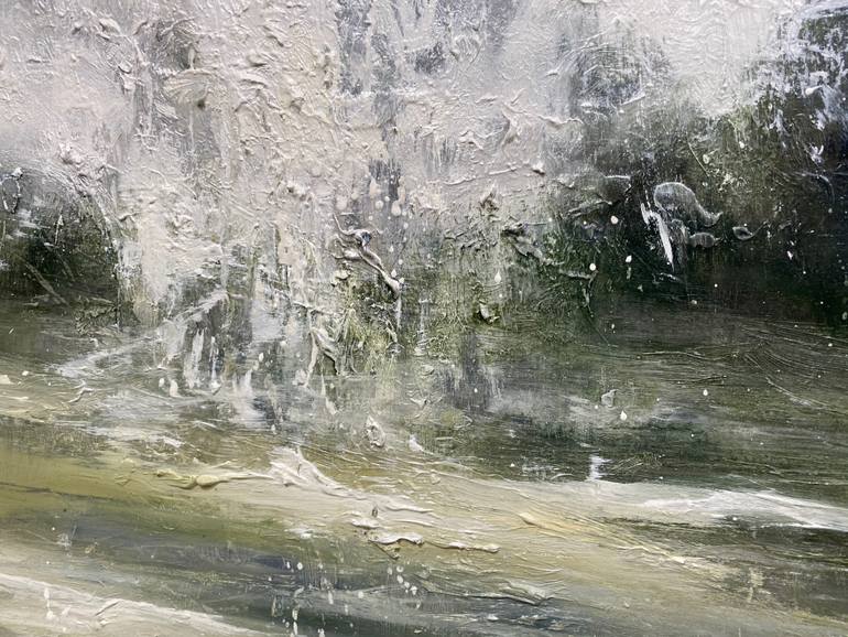 Original Expressionism Seascape Painting by Silvia Schaumloeffel