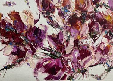 Print of Abstract Floral Paintings by Silvia Schaumloeffel