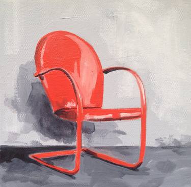 RED VINTAGE CHAIR thumb