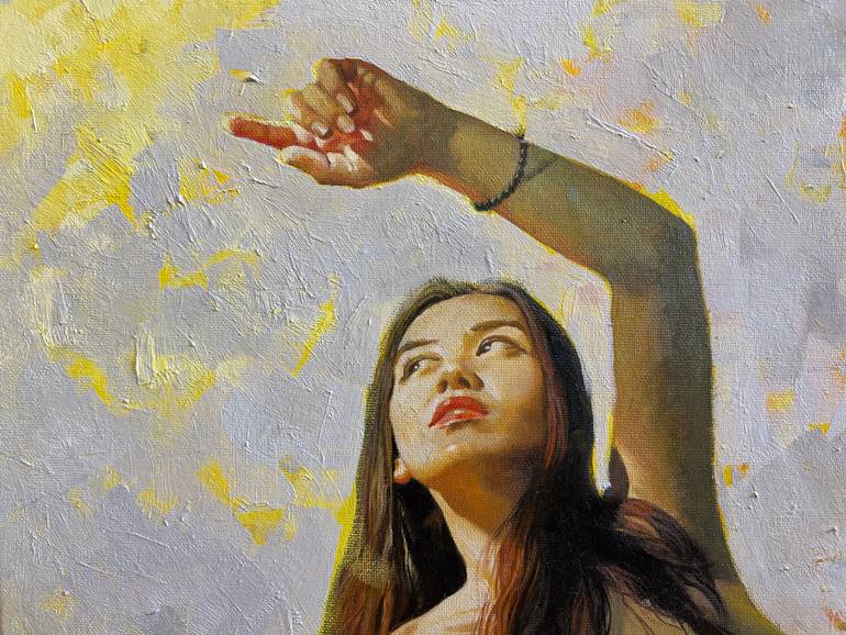 Original Contemporary Nude Painting by Artur M