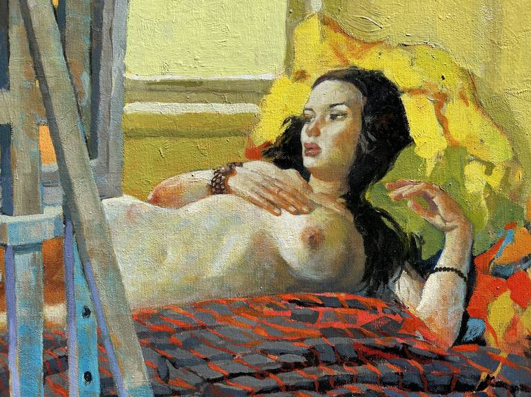 Original Nude Painting by Artur M