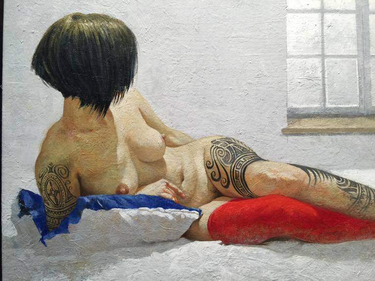Original Other Nude Painting by Artur M