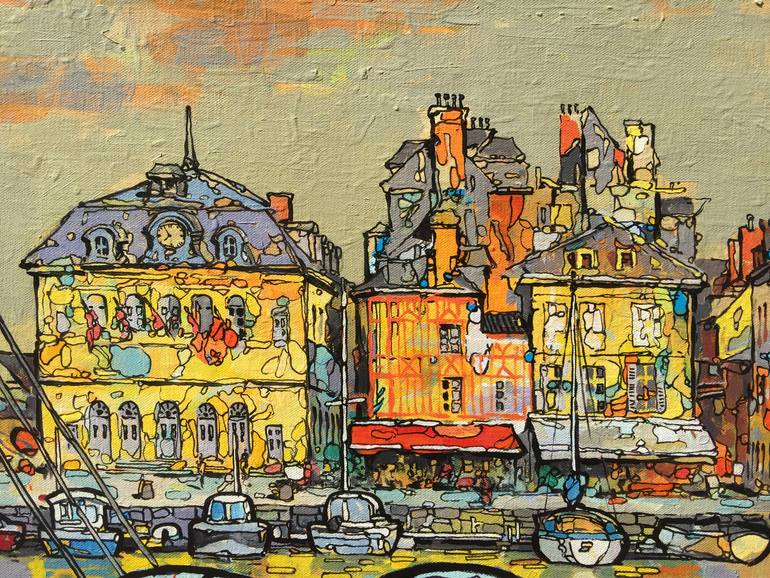 Original Pop Art Landscape Painting by Artur M