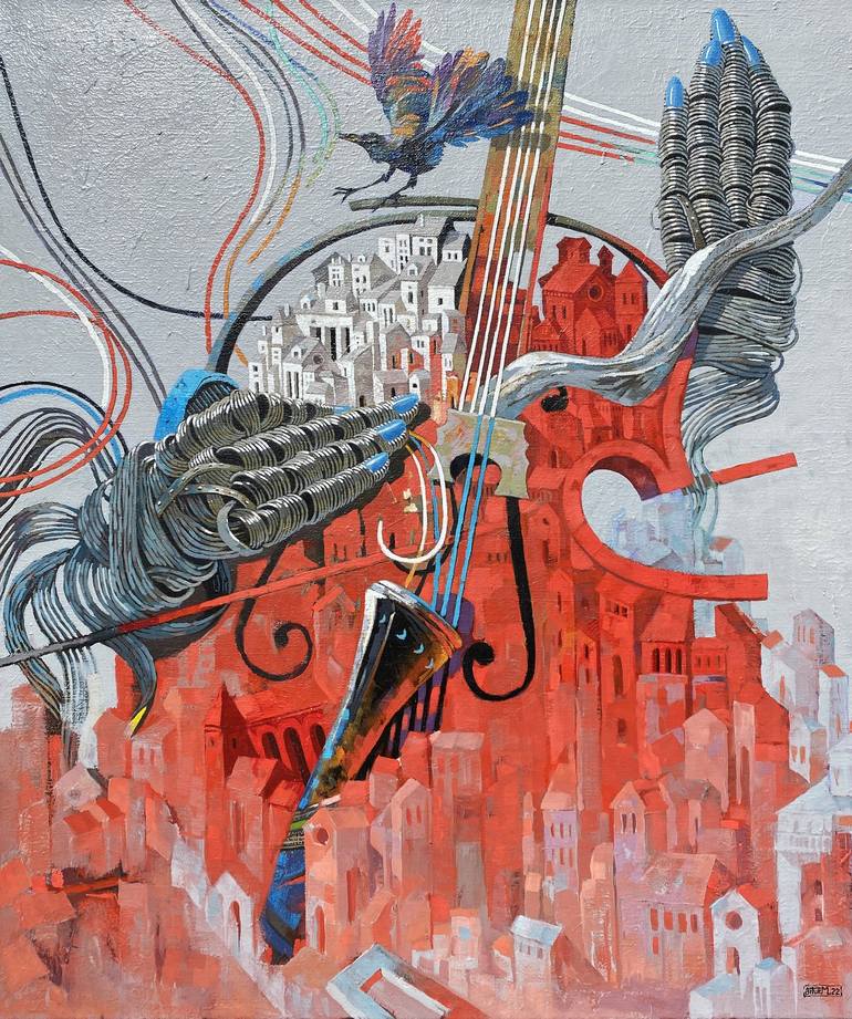 CITY ON MUSIC - Print