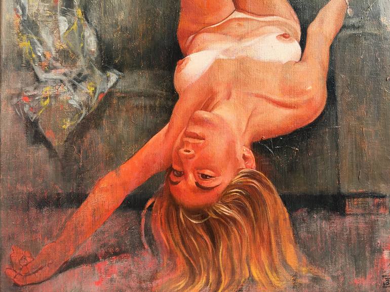 Original Erotic Painting by Artur M