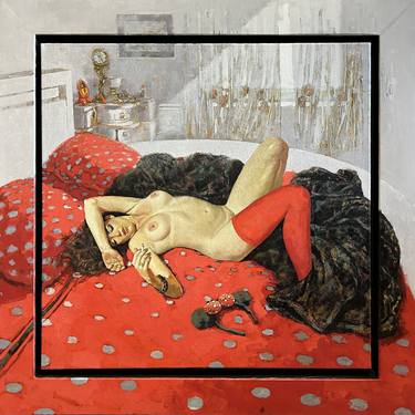 Original Figurative Nude Paintings by Artur M