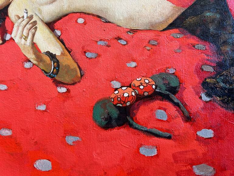 Original Figurative Nude Painting by Artur M