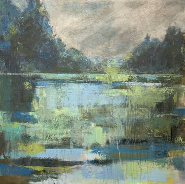 Original Abstract Landscape Paintings by Ruth Armitage