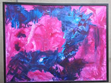 Original Abstract Painting by Mario Alanis