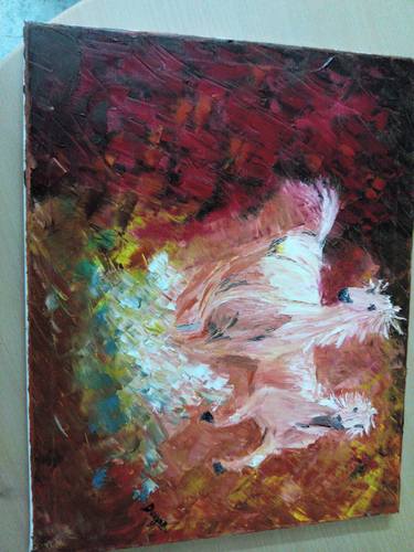 Print of Abstract Animal Paintings by Deepa Jaisingh