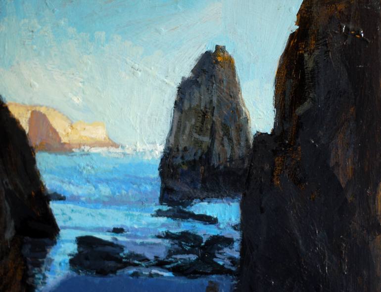 Original Realism Landscape Painting by Daniel Cordoba Garcia