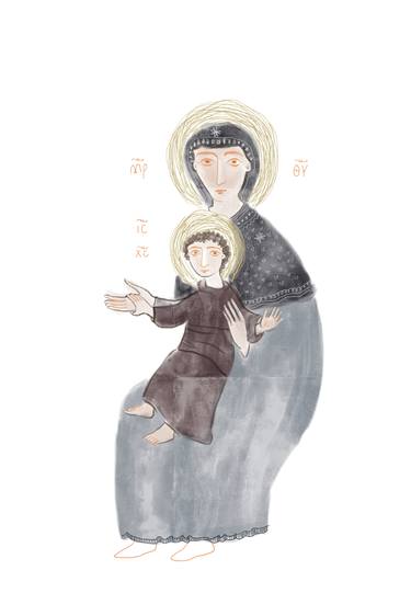 Print of Illustration Religious Paintings by Katarina Fajgelj Poterjahin