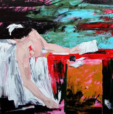 Print of Abstract Expressionism Mortality Paintings by Eric Citerne