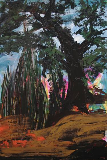 Original Tree Painting by Eric Citerne