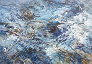Print of Abstract Water Paintings by Victoria Niki