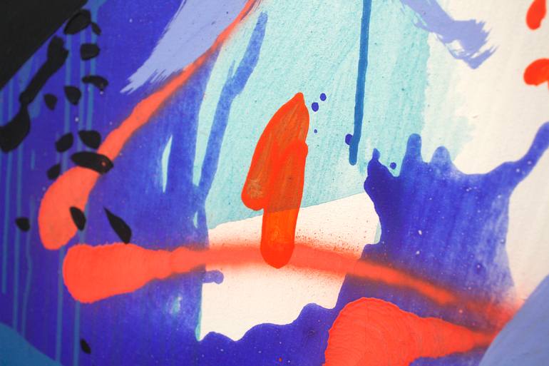 Original Abstract Expressionism Nature Painting by Ana Beltrá