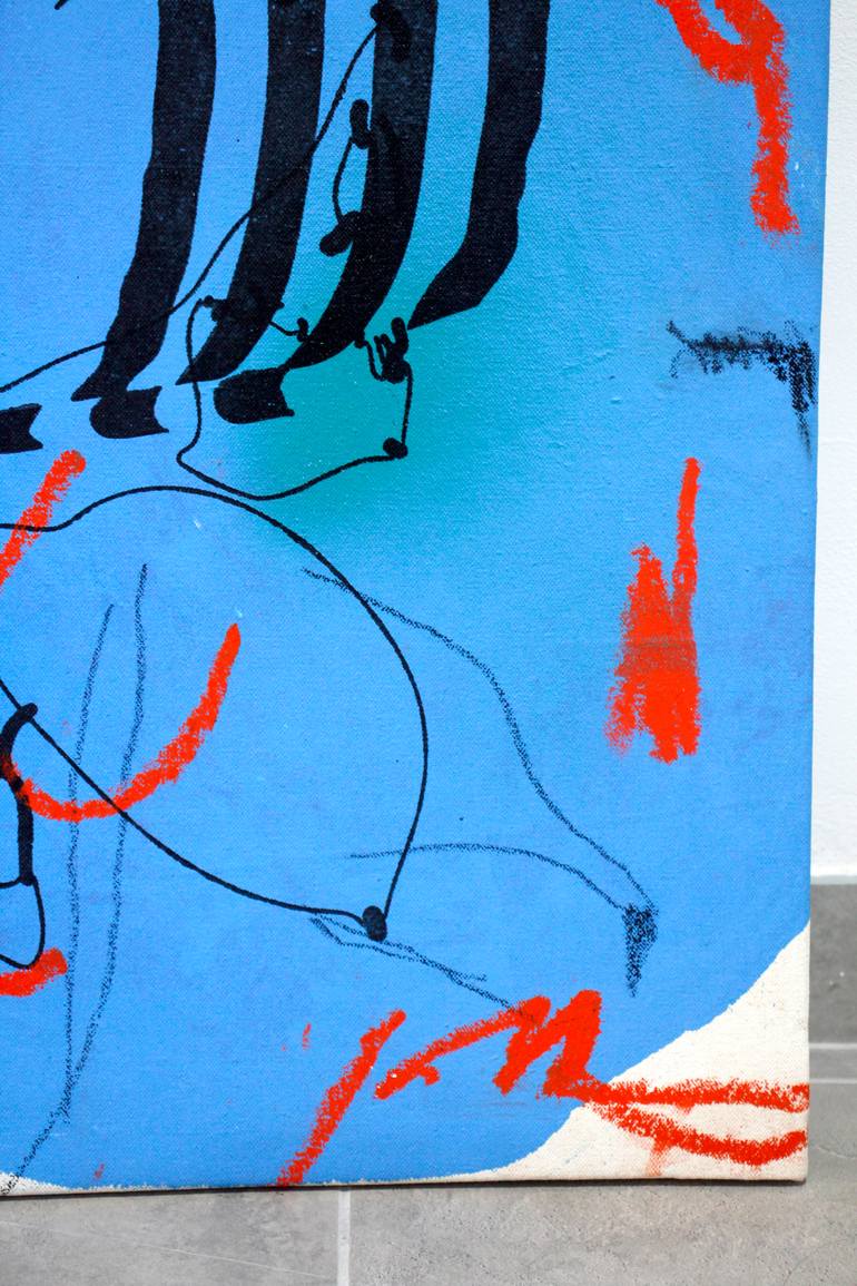 Original Abstract Expressionism Abstract Painting by Ana Beltrá