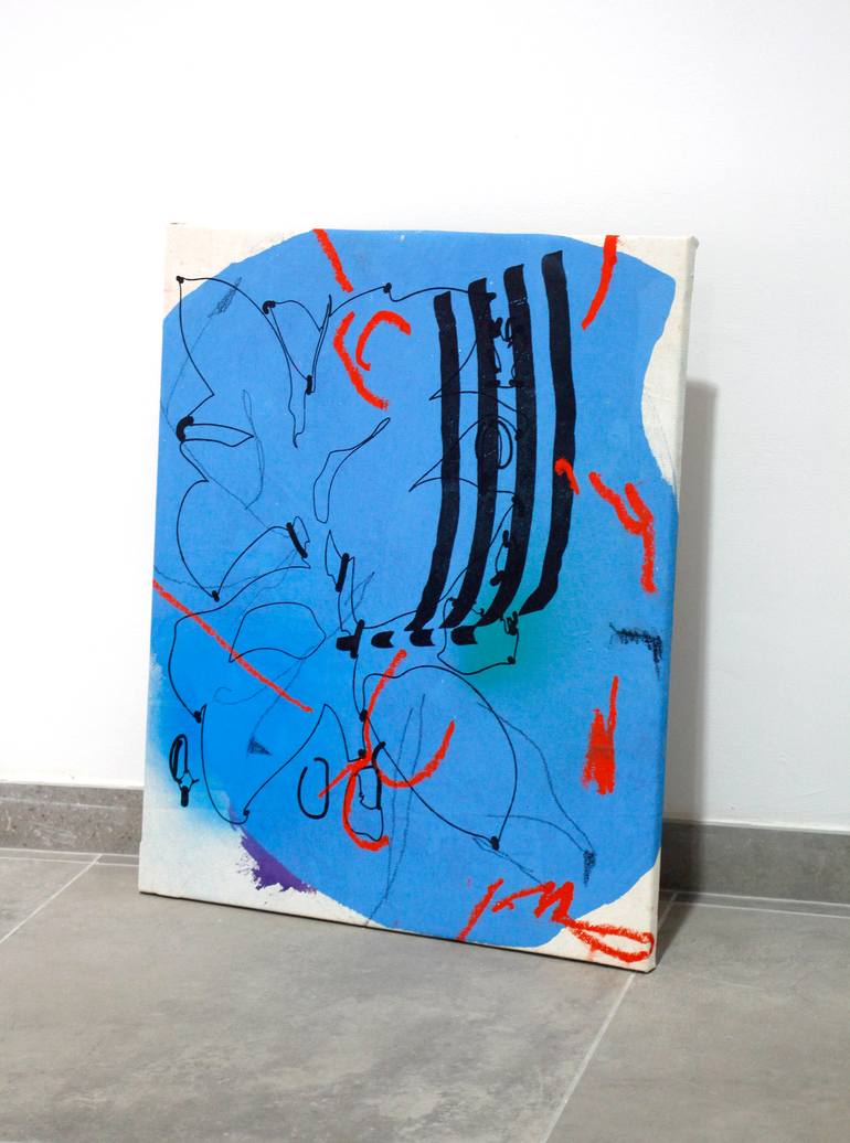 Original Abstract Expressionism Abstract Painting by Ana Beltrá