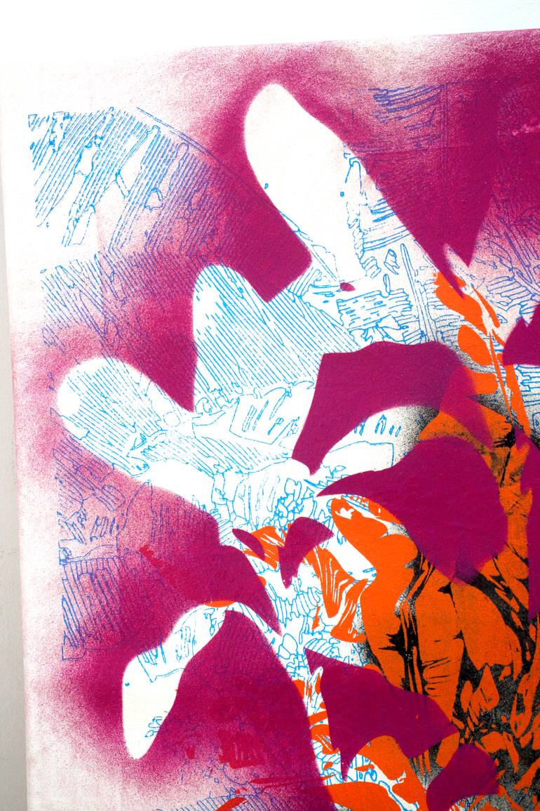 Original Abstract Expressionism Abstract Painting by Ana Beltrá