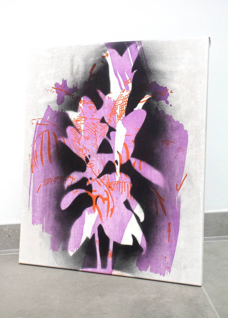 Original Abstract Expressionism Abstract Painting by Ana Beltrá
