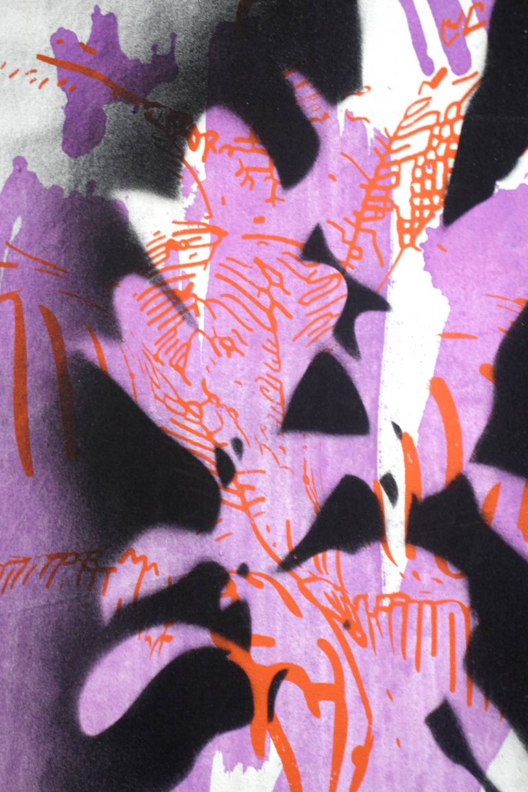 Original Abstract Expressionism Abstract Painting by Ana Beltrá