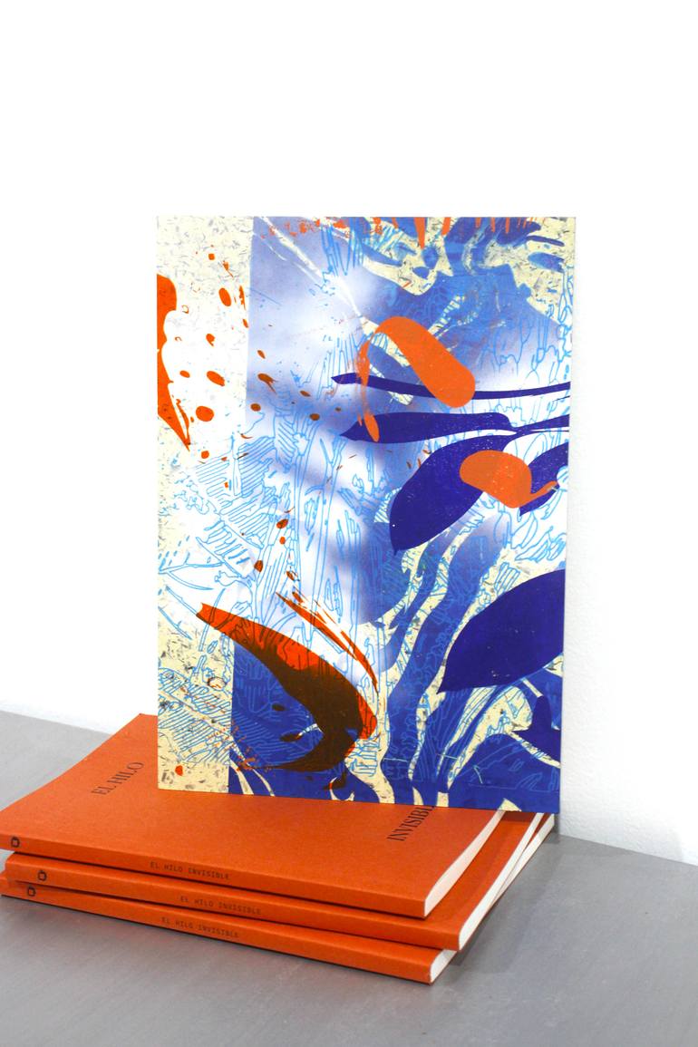 Original Abstract Expressionism Abstract Mixed Media by Ana Beltrá