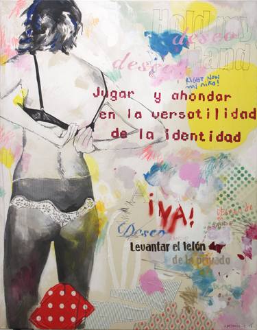 Print of Women Paintings by Ana Beltrá