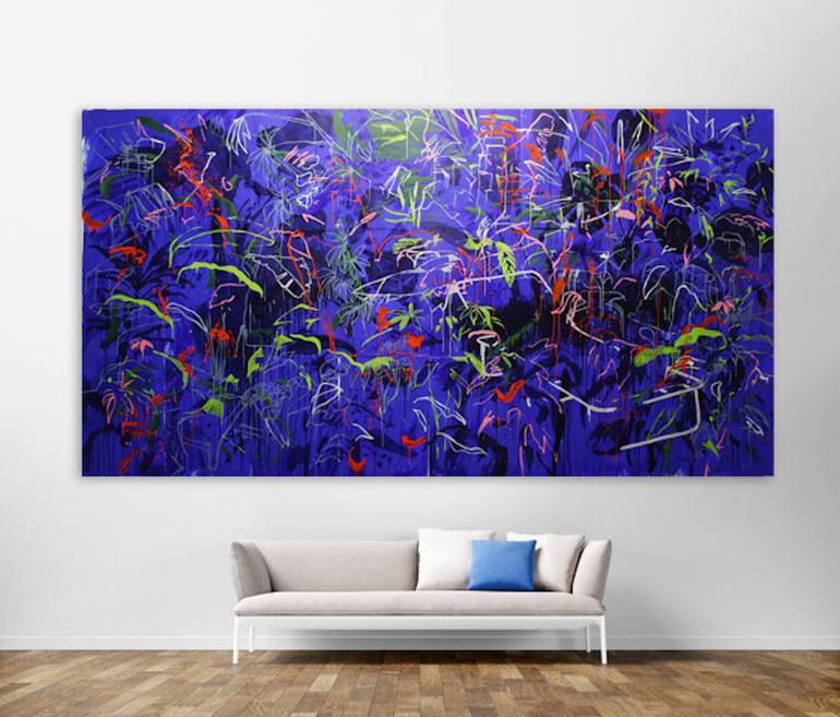 Original Expressionism Nature Painting by Ana Beltrá