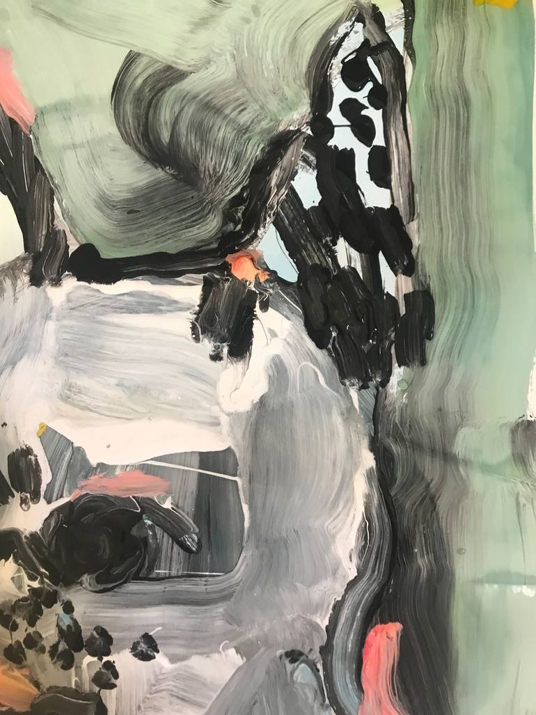 Original Expressionism Animal Painting by Alicia Roy