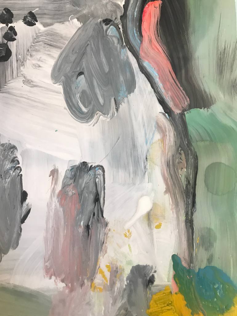 Original Expressionism Animal Painting by Alicia Roy