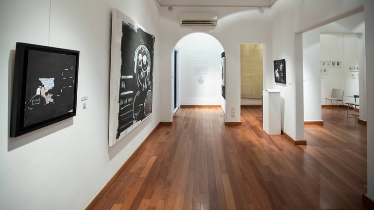 Original Abstract Expressionism Love Mixed Media by Aya El Fallah