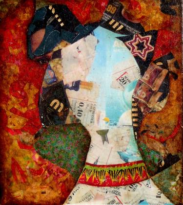 Print of Women Collage by Maurizio Frizziero