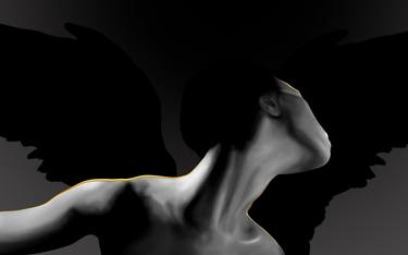 Print of Body Digital by Dafna Horev