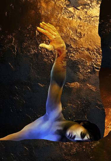 Original Contemporary Religion Digital by Dafna Horev